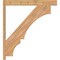 Ekena Millwork Balboa Block Smooth Outlooker, Western Red Cedar, 5 1/2"W x 38"D x 42"H OUT06X38X42BOA05SWR - alternate 4